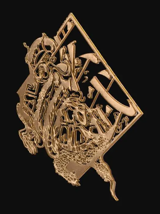 3D model for Dragon's Embrace, #Thanksgiving#