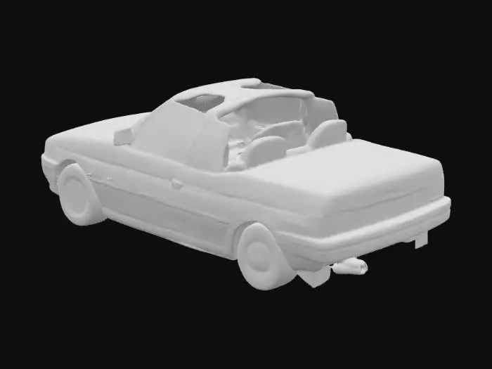 3D model for Convertible on the Road