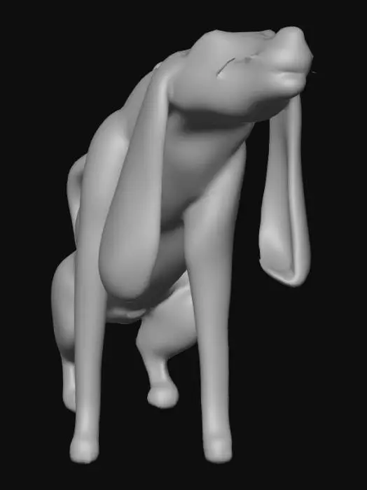 3D model for Azul Alebrije