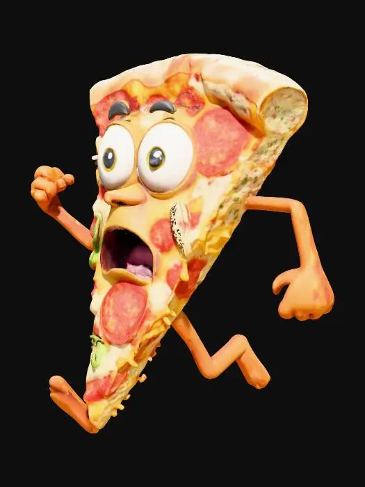 3D model for Running Pepperoni Panic