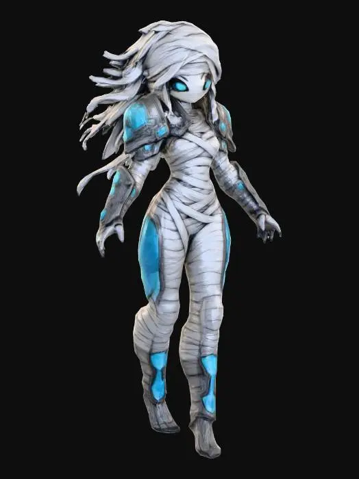 3D model for Mystic Mummy Mage