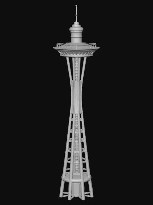Free Seattle 3D Models - Download Instantly | Meshy