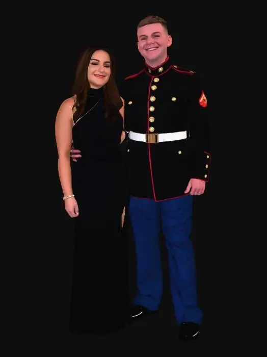 3D model for Military Formal Couple