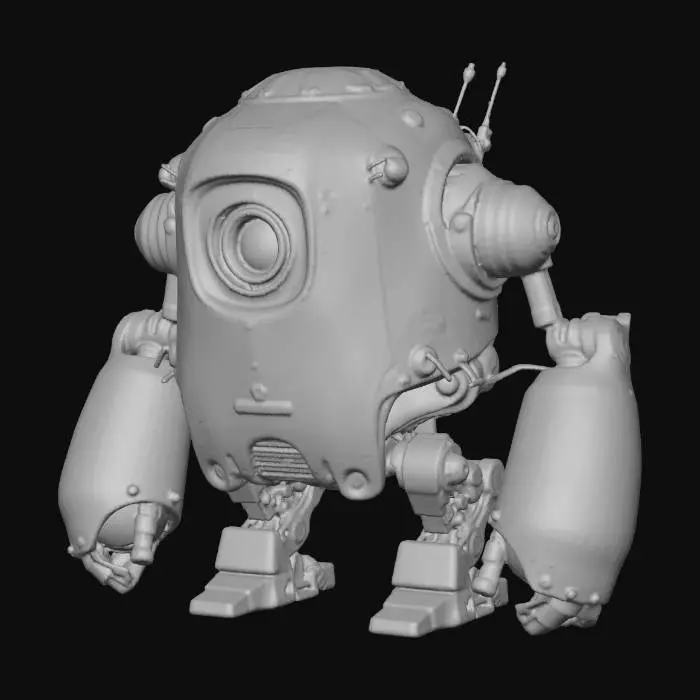 3D model for Rusty Guardian