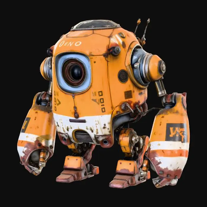 3D model for Rusty Guardian