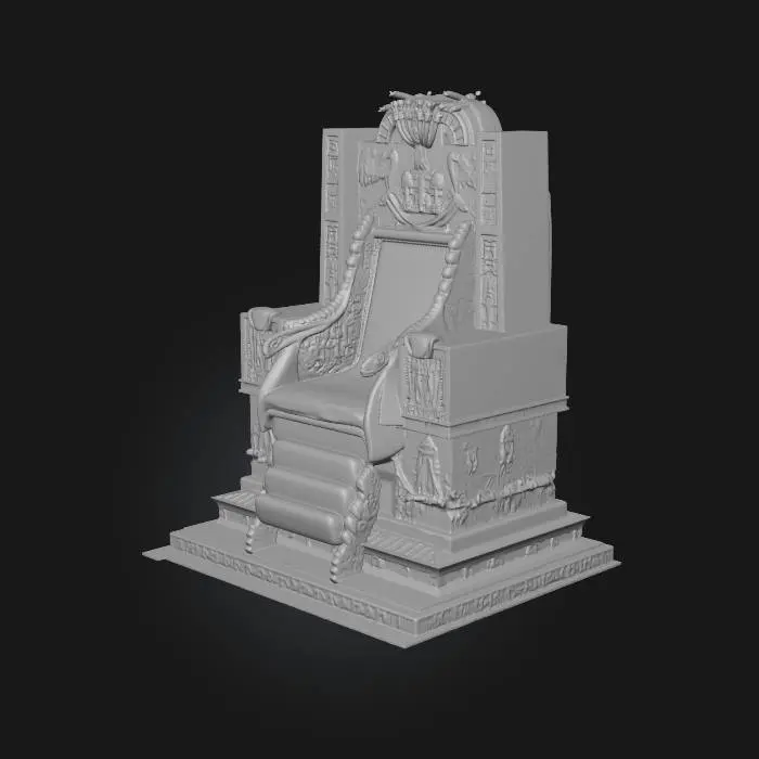 3D model for Throne