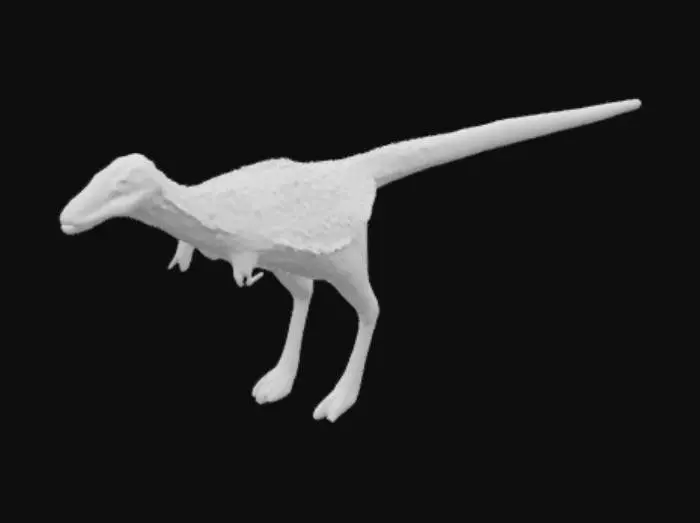 3D model for Dinosaur Illustration
