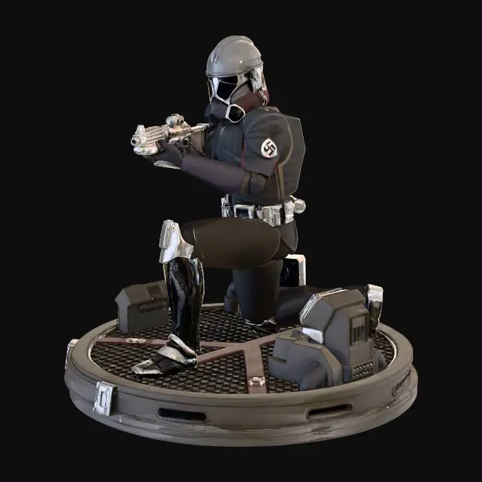 3D model for Clone Trooper Ready