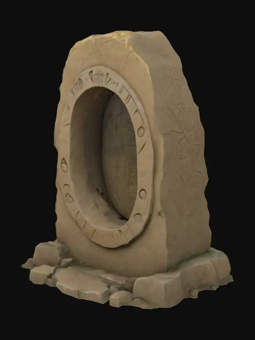 3D model for Ancient Stone Portal