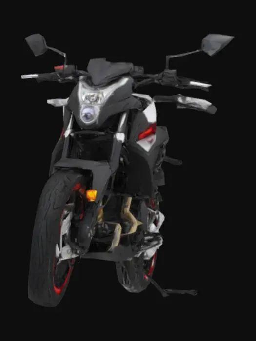 3D model for A 125 CC commuter bike which have broad aerodynemics like yamaha MT and projector headlight with led setup,with dual channel ABS,150 rear tyre and 110 front tyre, upsidedown USD forks and monter like headlight setup
