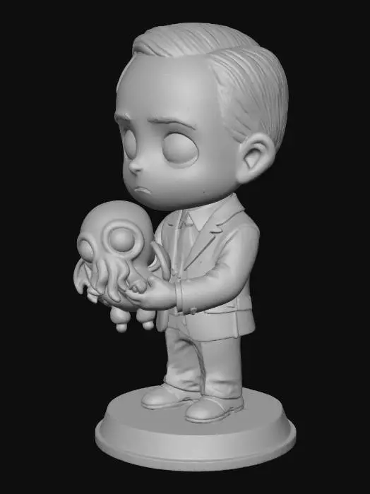 3D model for Lovecraft and Cthulhu, #Halloween2025#