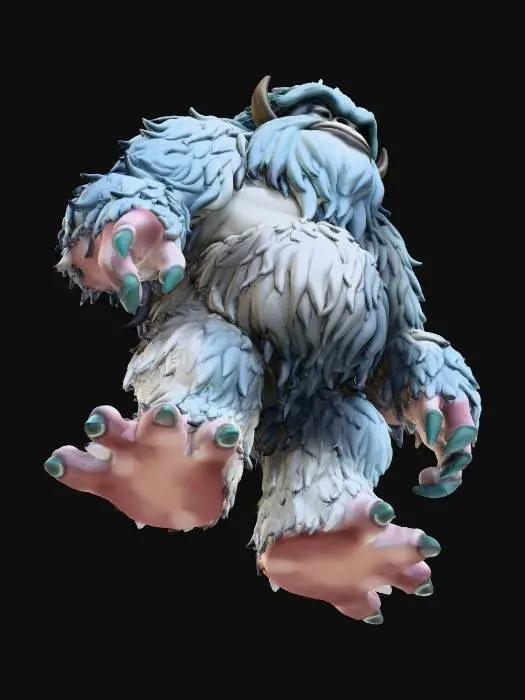 3D model for Frosty Yeti
