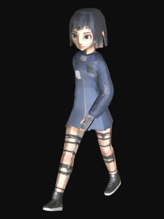 3D model for Pixel Art Model