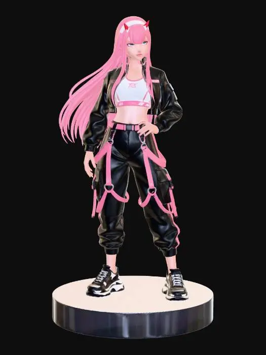 3D model for Pink Devil Rebel