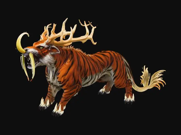 3D model for Fierce Chimera