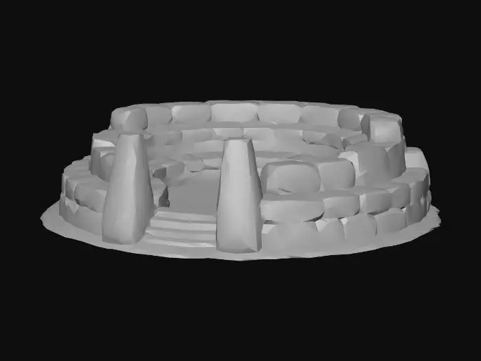 3D model for Ancient Stone Amphitheater