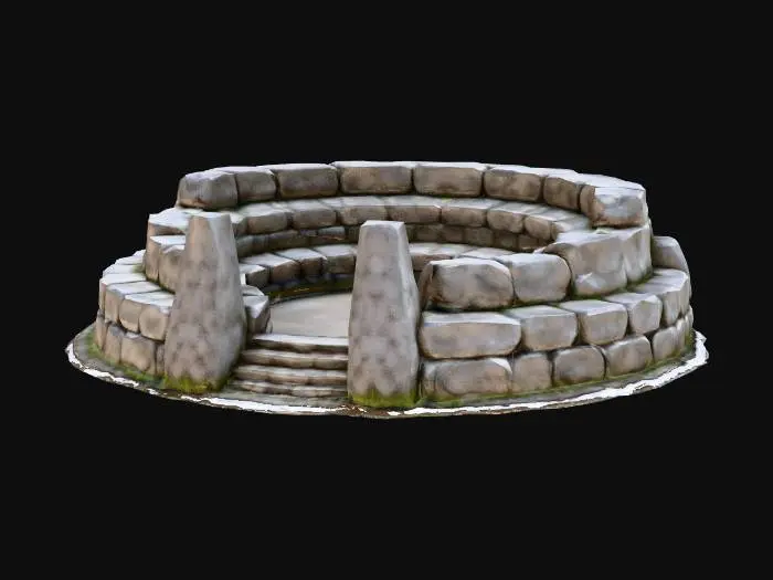3D model for Ancient Stone Amphitheater