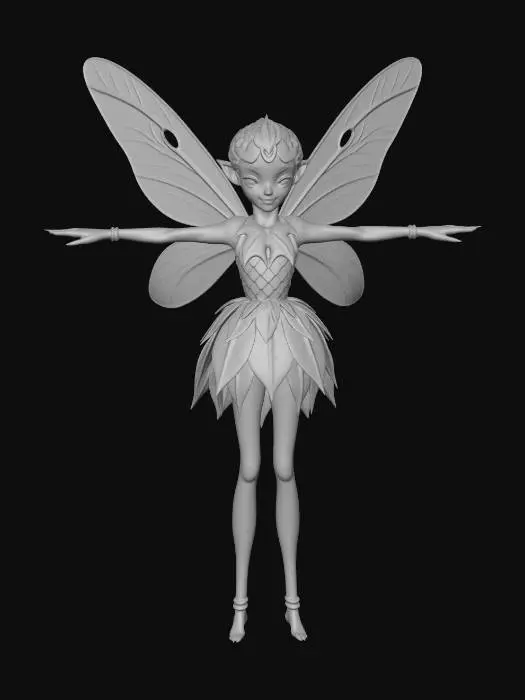 3D model for Forest Fairy