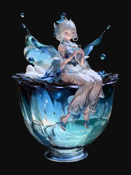 3D model for cider jelly san