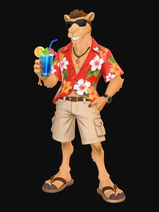 3D model for Aloha Camel Trader