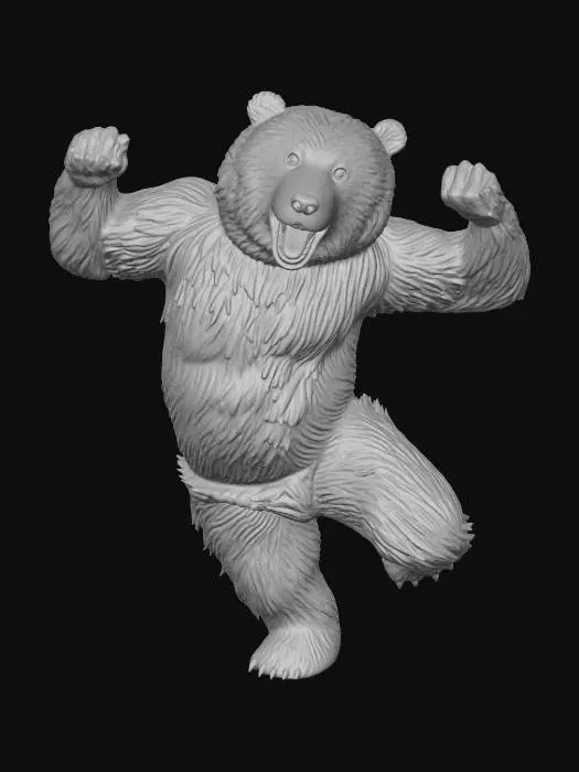3D model for No Escape from the Boogie Bear