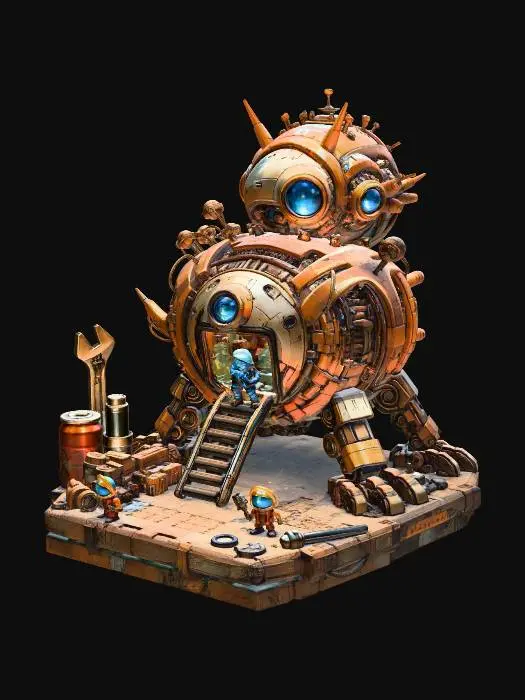 3D model for Atlas Micro Lander