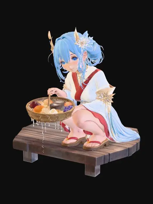 3D model for Refreshing Gifts by the Water