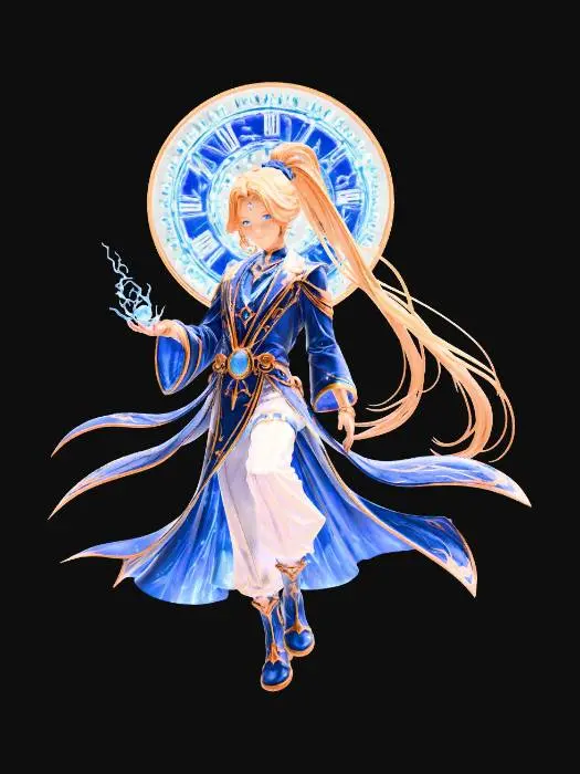 3D model for Gift for Time Magic — Blue