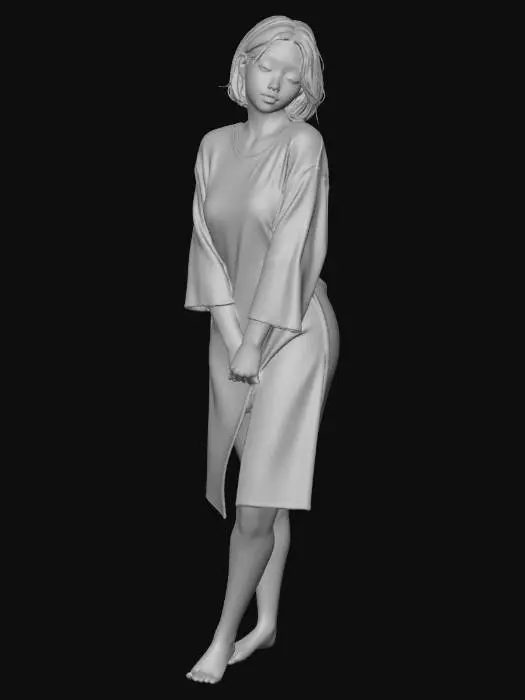 3D model for Waking Up is Hard.