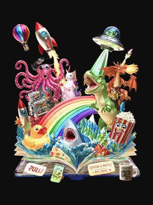 3D model for Colorful Chaos in Toyland