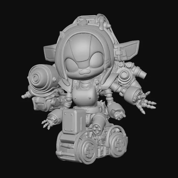 3D model for Sunlit Scrap Scout