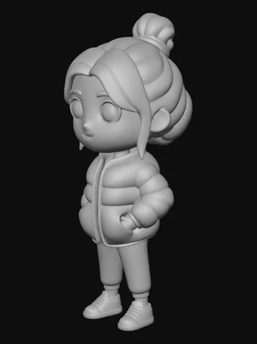 3D model for Sunny Stroll