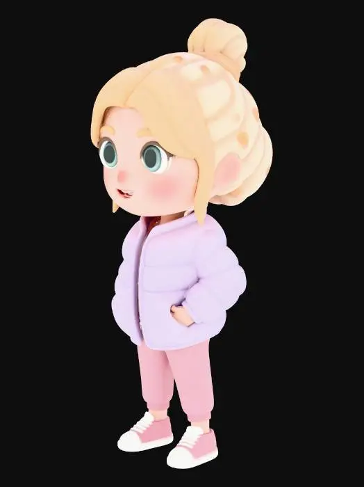 3D model for Sunny Stroll