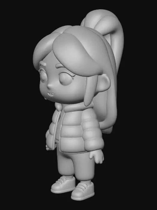 3D model for Blush Adventure