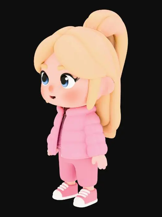 3D model for Blush Adventure