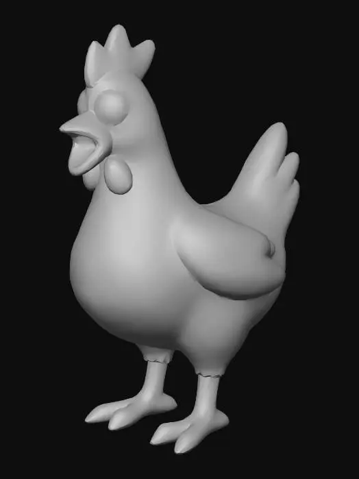 3D model for Rubber Cluck