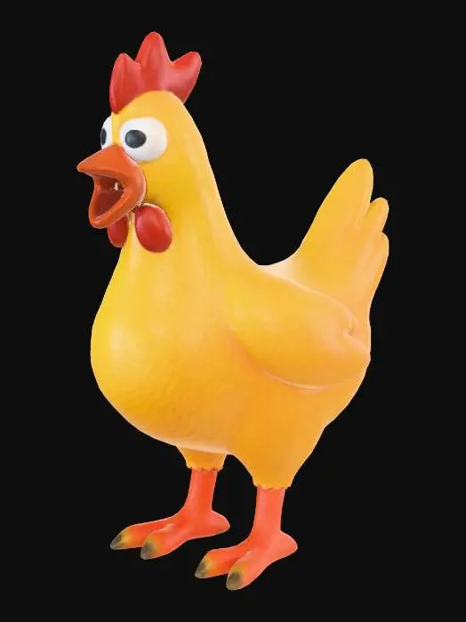3D model for Rubber Cluck
