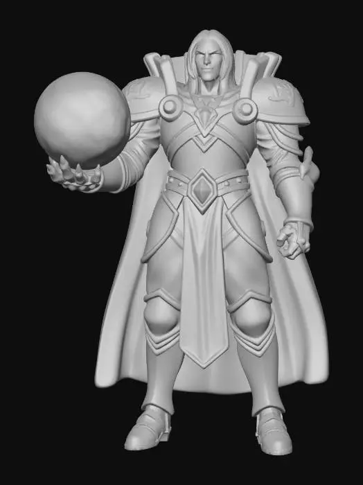 3D model for Lurick. The last prince of the castle.