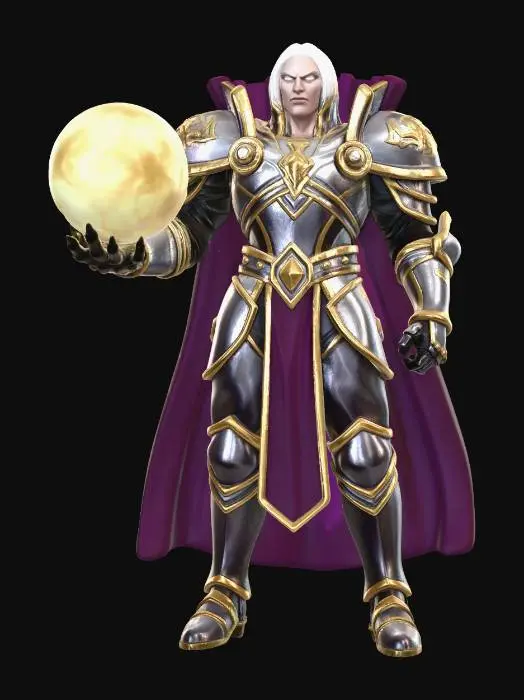 3D model for Lurick. The last prince of the castle.