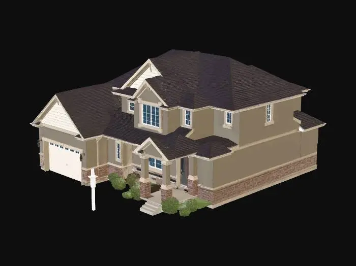 3D model for Foothill Dream Home