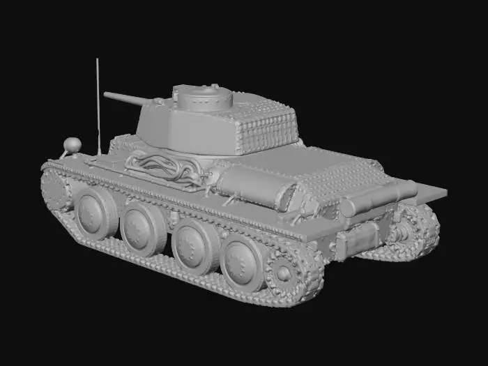 3D model for Miniature Tank Display