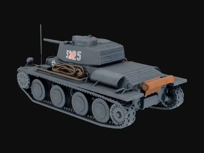 3D model for Miniature Tank Display