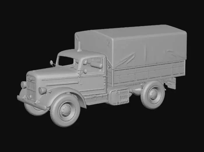 3D model for Model Truck Display