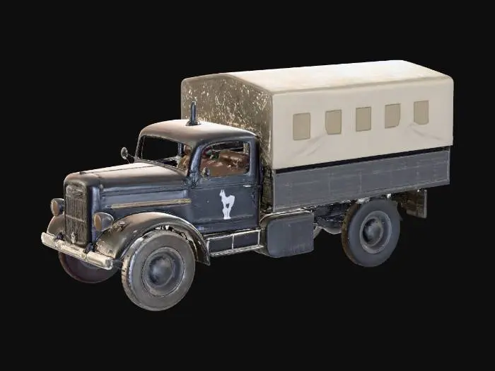 3D model for Model Truck Display