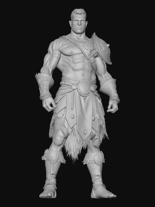 3D model for Ironblood Gladiator