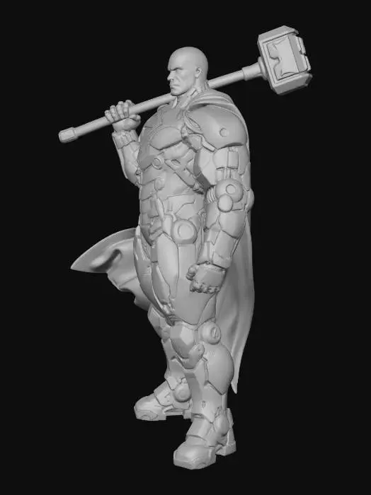 3D model for Kryptonian Colossus
