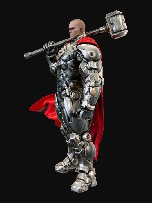 3D model for Kryptonian Colossus