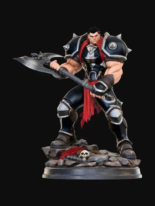 3D model for Ironbound Warlord