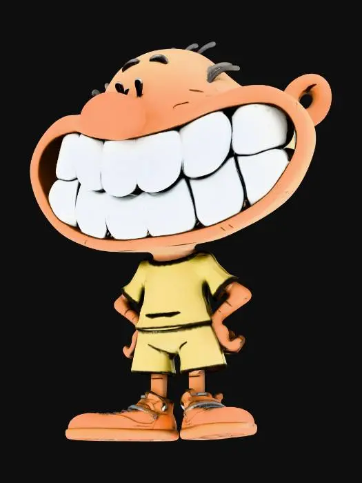 3D model for Big Smile Blue Sky