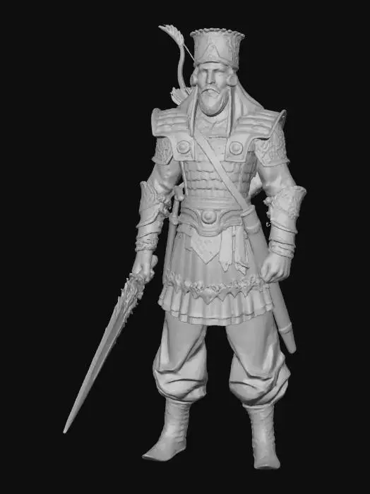 3D model for create exactly an Image from the reference image so I can create a good looking miniature of it